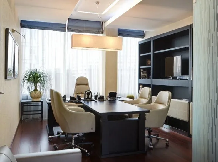 A tidy office space cleaned by the company offering office cleaning Arlington Heights services