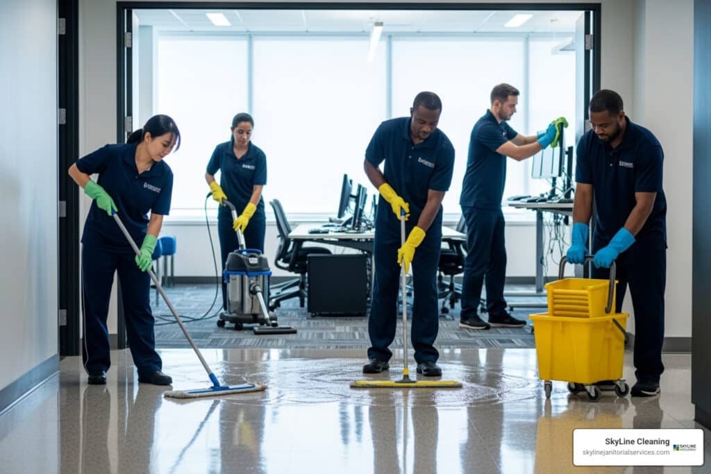 custodial and janitorial
