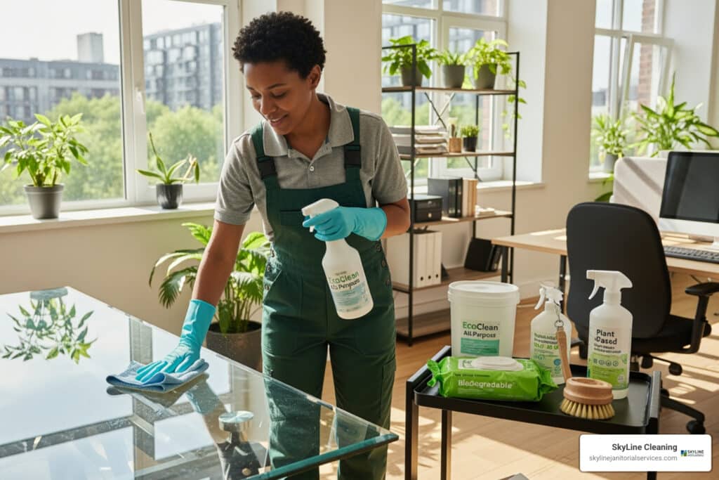 green janitorial services