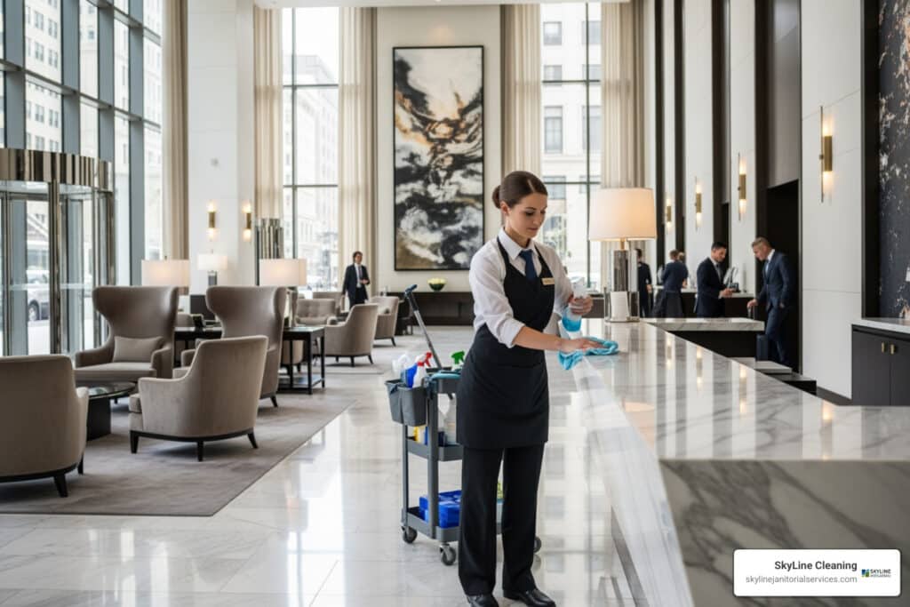 cleaning services for hotels