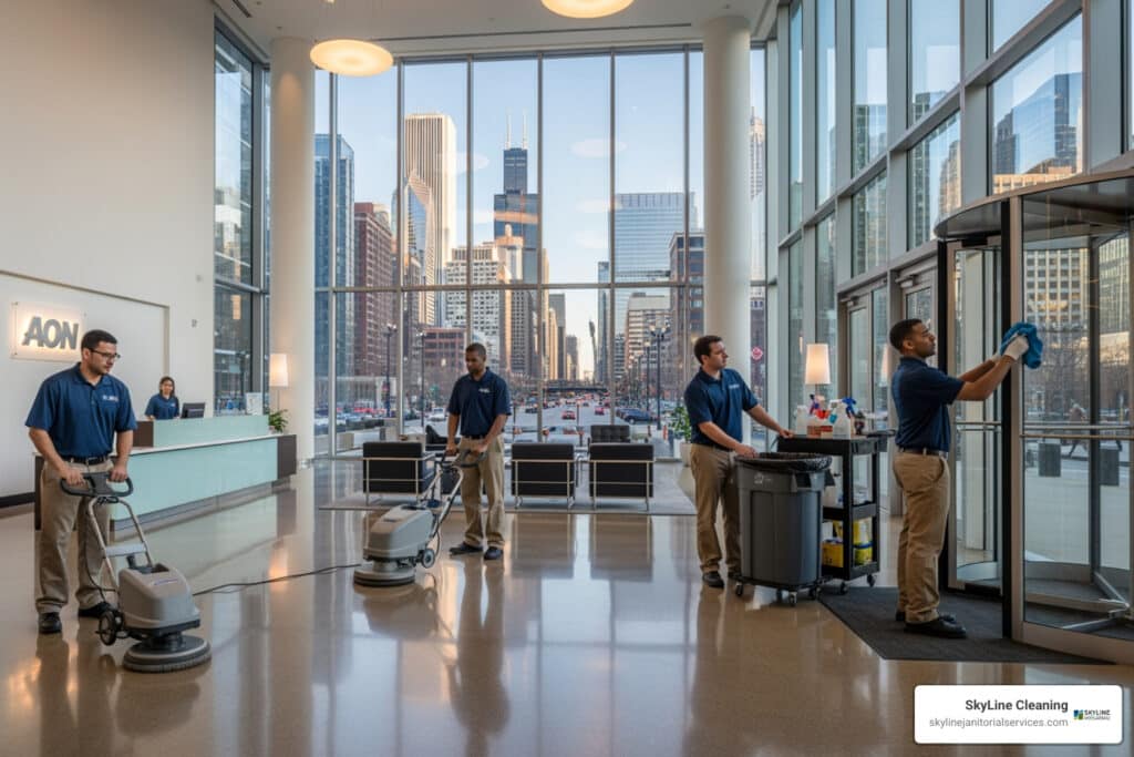 commercial cleaning services Chicago
