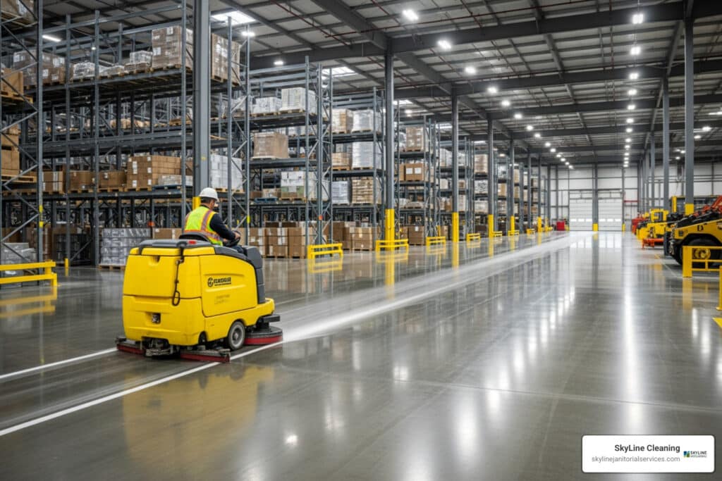industrial floor cleaning Chicago