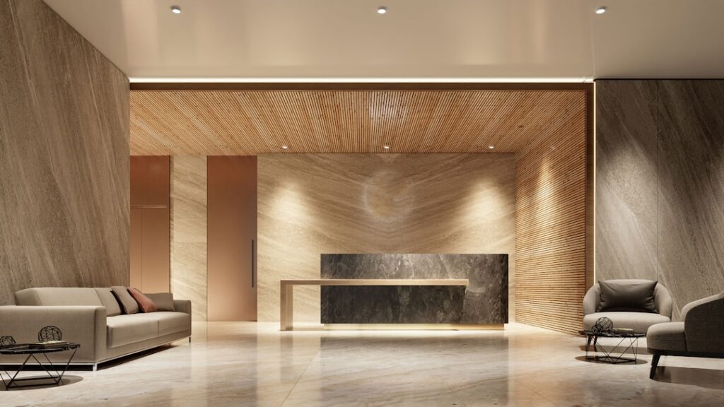 bank cleaning service professional lobby